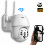 Telecamera WiFi 360° PTZ Infrarossi | Videosorveglianza Controllabile da Smartphone