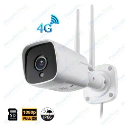 Telecamera Elettrica Fissa WiFi/4G Infrarossi