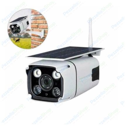 Telecamera Solare IP WiFI con pannello IP66 Applicazione sul Cellulare