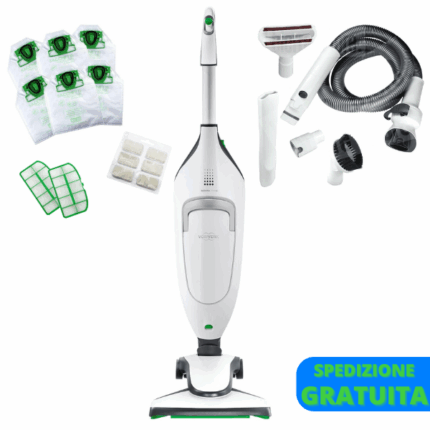 Vorwerk Folletto Vk220S Rigenerata 1 Anno Di Garanzia + Kit Accessori
