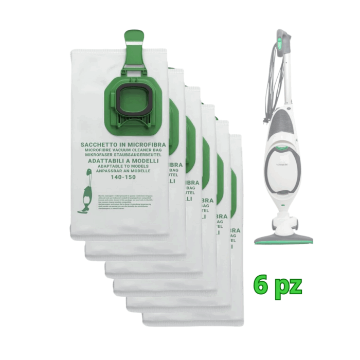 Vorwerk Folletto Vk150 Rigenerata 1 Anno Di Garanzia + Kit 6 Sacchetti e 6 Profumi Omaggio - immagine 3
