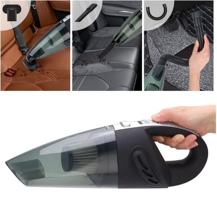 Aspirabriciole Per Auto 120W | Wet and Dry Compatto e Potente - immagine 2