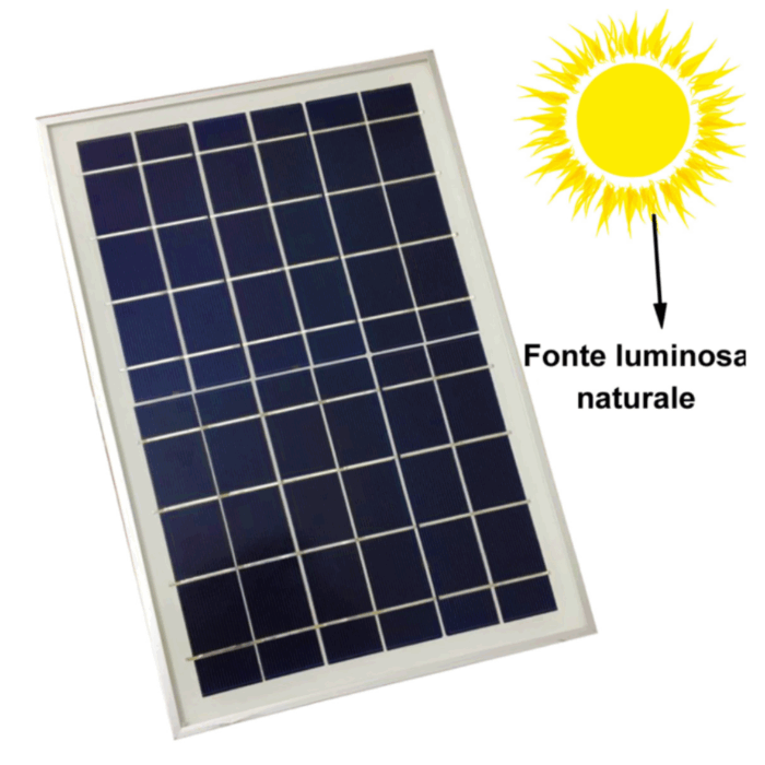 Faro LED 100W con Pannello Solare | Sensore Crepuscolare, Luce Fredda per Esterni - immagine 5