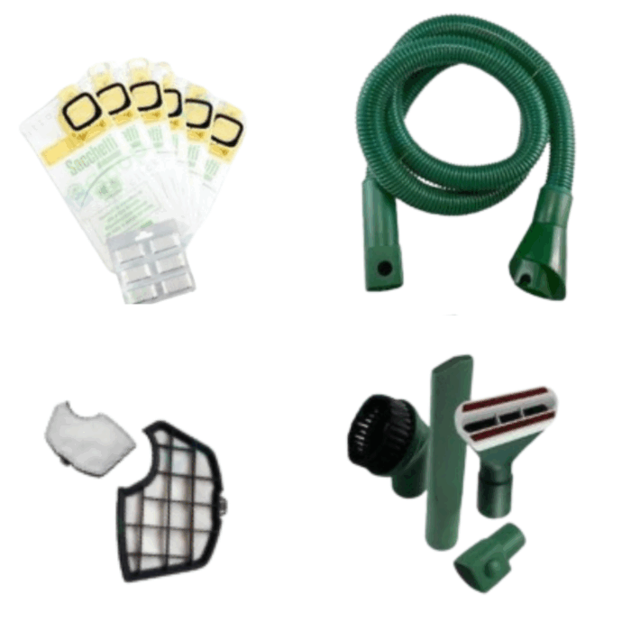 Vorwerk Folletto Vk140 Rigenerata 1 Anno Di Garanzia + Kit Accessori - immagine 4