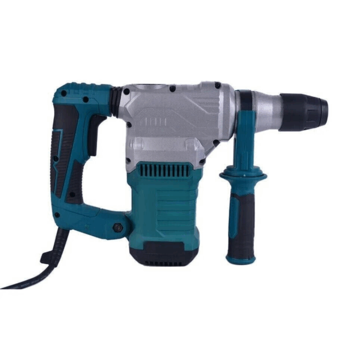 Martello Demolitore Trapano Perforatore Pneumatico Scalpellatore 2000W 5 Punte 32mm Tassellatore - immagine 4