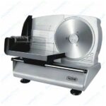 Affettatrice in Acciaio 120W Lama Regolabile 19CM Affetta salumi casa