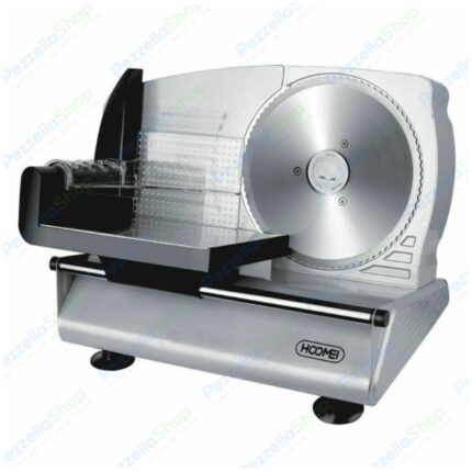 Affettatrice in Acciaio 120W Lama Regolabile 19CM Affetta salumi casa