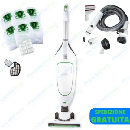 Vorwerk Folletto Vk200 Rigenerata 1 Anno Di Garanzia + Kit Accessori