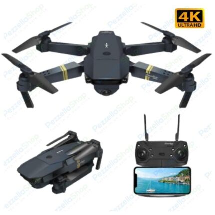 Mini Drone Intelligente Quadricottero Full HD Videocamera, Fotocamera 1080p