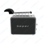 Tostapane 750W Beper con 2 Pinze 6 Livelli di Tostatura