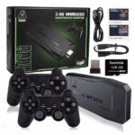 Retro Console HDMI 10.000 Giochi Portatile Wireless 2 Controller 128GB