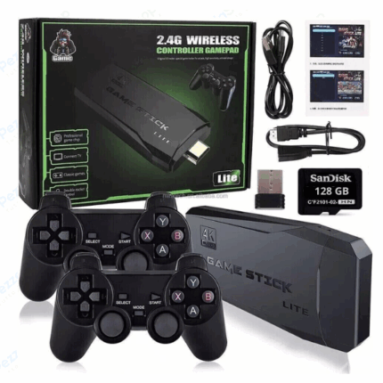 Retro Console HDMI 10.000 Giochi Portatile Wireless 2 Controller 128GB