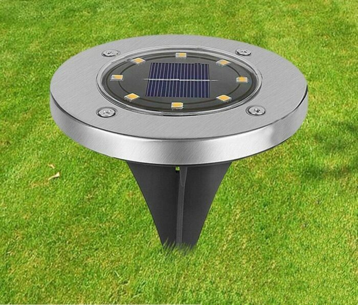 kit 4 Fari Segnapassi Solari Da Giardino Calpestabili - immagine 3