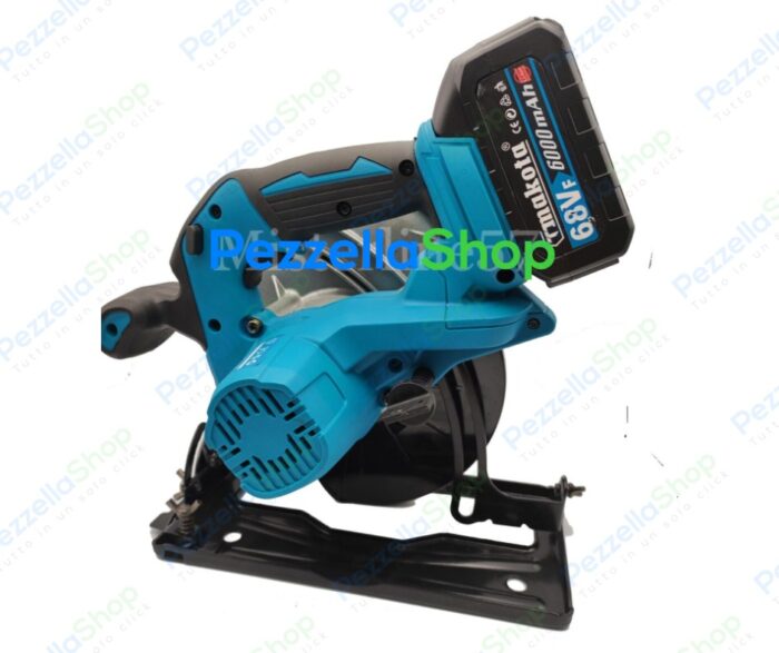 Sega Circolare Doppia Batteria Portatile 68V 185mm Con Motore BRUSHLESS - immagine 4