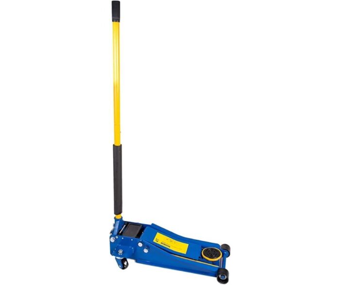 Sollevatore Crick Auto 4T Idraulico – Carrello Professionale con Ruote Bidirezionali e Cuscinetti - immagine 2