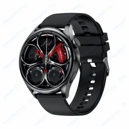 Gt5 Smartwatch 1,28 Pollici Bluetooth Contapassi Sport Tracker Ricarica Wireless Ip 66