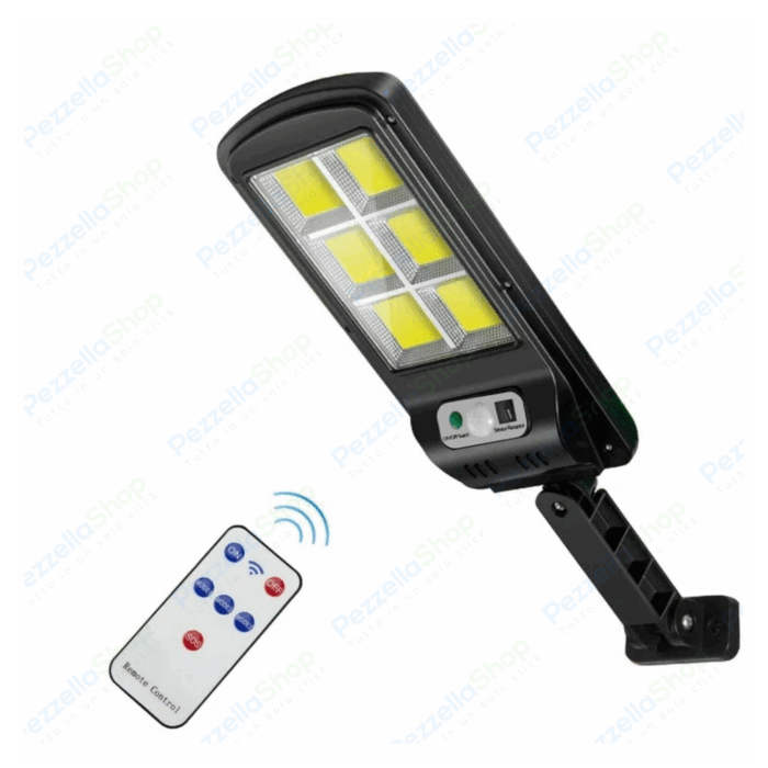 Kit 4 Lampioni Faretti Con Pannello Solare Led Sensore Di Movimento Crepuscolare Esterno - immagine 5