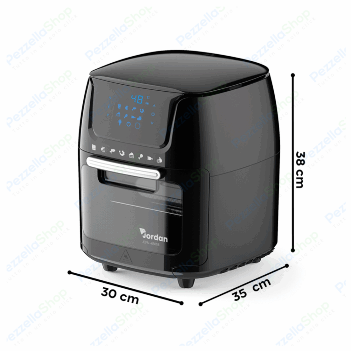 Friggitrice XXL ad Aria Jordan 15L 1800W Forno 8 Modalità Display Touch - immagine 5