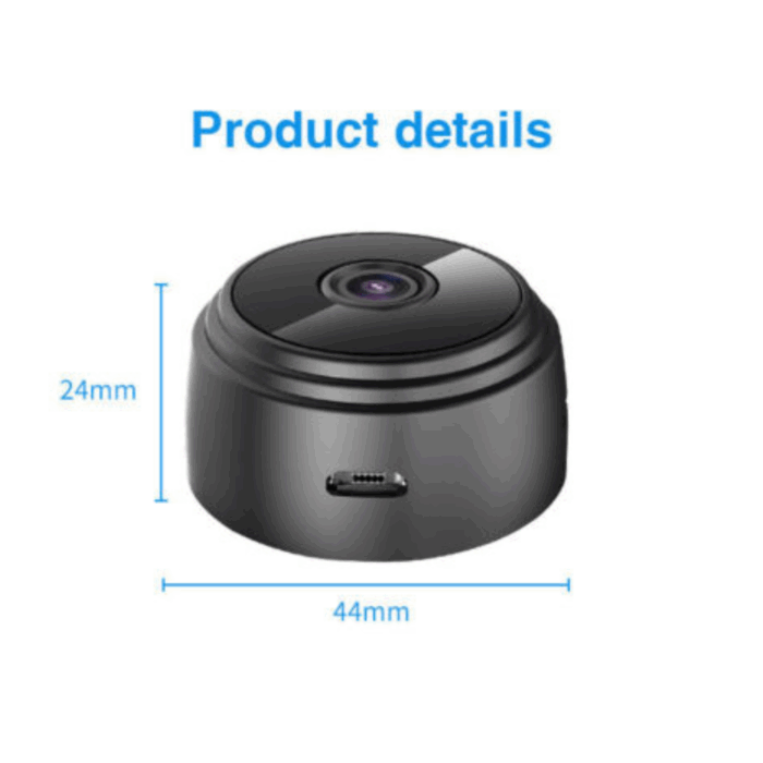 Mini Telecamera Spia Wifi HD Wireless e Ingresso Micro SD - immagine 6