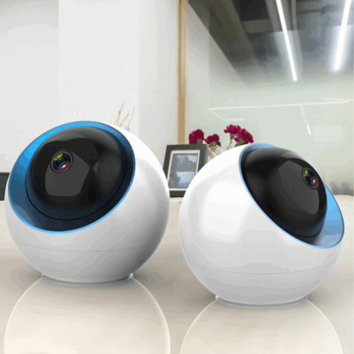 Telecamera Sferica Wireless 1080P | Videosorveglianza WiFi IP 355° | Sicurezza Smart - immagine 6