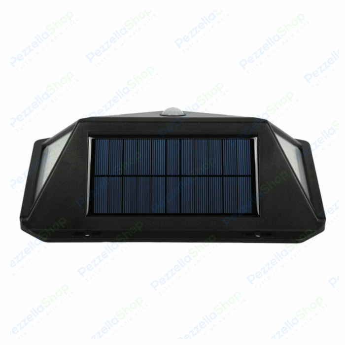4 pz Lampade Solari 300 Led Con Sensore Movimento Illumina 270° - immagine 5
