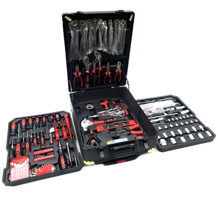 Set Attrezzi Valigetta 326 Pezzi | Acciaio Inossidabile e Cromo Vanadio | Completo per Fai-da-Te e Professionisti - immagine 2