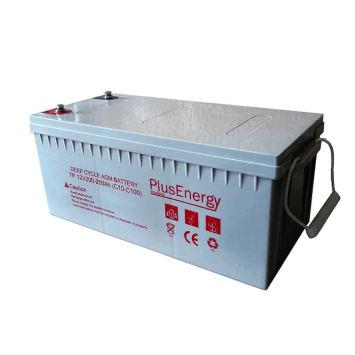 Batteria GEL 200Ah 12V per Accumulo Fotovoltaico | Ideale per Camper, Caravan, Baita - immagine 2