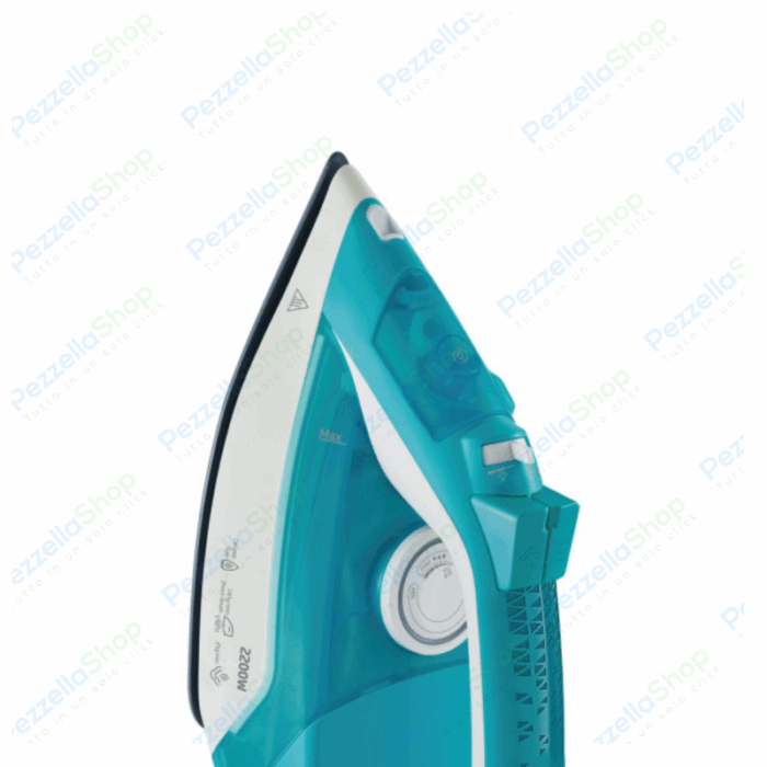 Ferro Da Stiro 2200W Funzione Spray Vapore Piastra Acciaio Inox Autopulente - immagine 2