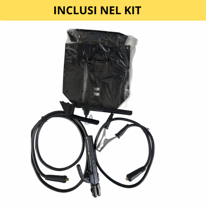 Saldatrice Inverter 600A ad Elettrodo 1.6-3.2mm IGBT con Accessori e Valigetta - immagine 4