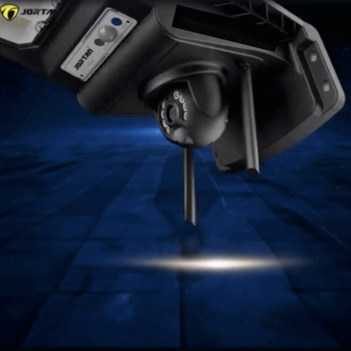 Lampione Solare 1000W con Telecamera IP Incorporata Wi-Fi, Sensore Crepuscolare e Movimento, Controllo Remoto IP66 - immagine 4