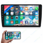 Autoradio 9 Pollici Android GPS Touch Screen 2 Din Bluetooth Navigazione GPS WiFi Mirror Link Radio FM RDS