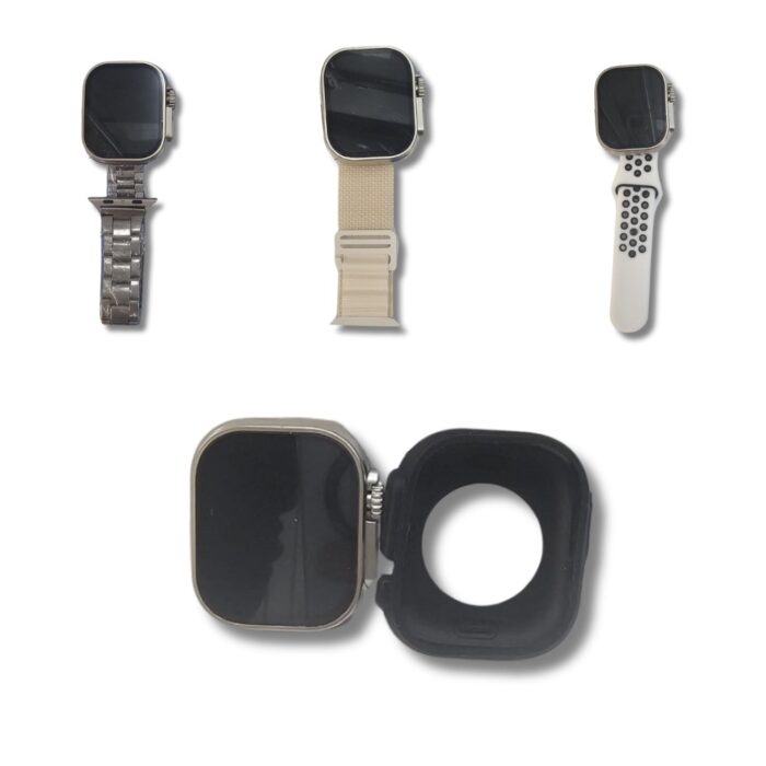 Big 2.0 Smartwatch Ultra 7 in 1 con Cinturini Colorati | Bluetooth Fitness Radio Android IOS, Caricatore - immagine 4
