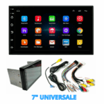 Autoradio 7" Stereo Universale Android GPS, USB, WI-FI, Bluetooth, Radio