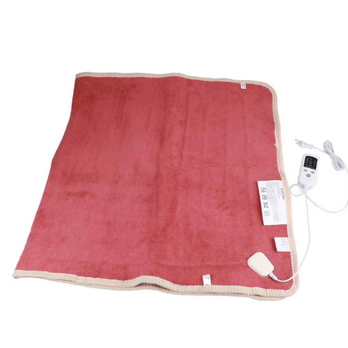 Coperta Riscaldante Elettrica 150x180cm Plaid con Telecomando 220V 50Hz - immagine 5