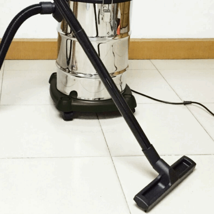 Bidone Aspirapolvere Aspiracenere Serbatoio 20 Litri Cavo 3m per Solidi e Liquidi - immagine 2