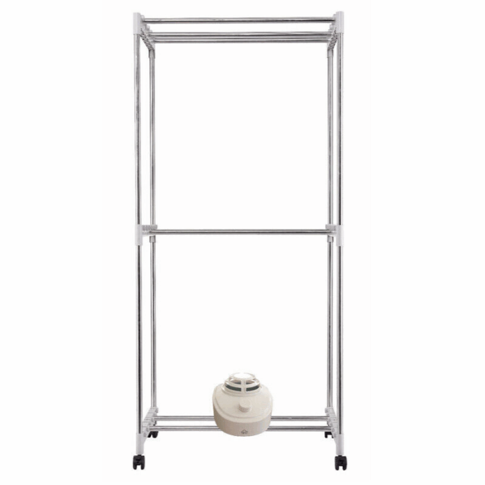 Box Asciugabiancheria 1000W Aria Calda Con Timer per Asciugatura Rapida Panni e Biancheria - immagine 2