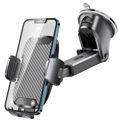 Supporto per Cellulari Universale per Auto, Camion con Tasto Automatico, Rotazione 360°