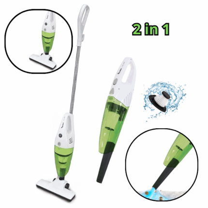 Aspirapolvere 2 in 1 Potenza 600W-800W Cavo 5 metri 0,8 L Filtro Hepa Aspirabriciole