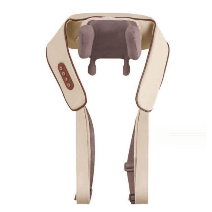 Massaggiatore Cervicale e Spalle Shiatsu – Con Calore 3D, Valvole Rotanti per Schiena, Gambe e Glutei - immagine 2