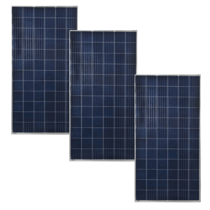 Kit Fotovoltaico 3 Pannelli 100W, Inverter 5000W, Regolatore 60A, 3 Kw Giornalieri per Impianti - immagine 4