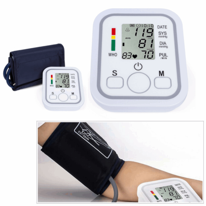 Misuratore Elettrico di Pressione da Braccio | Monitoraggio Digitale su Polso con Display LCD - immagine 5