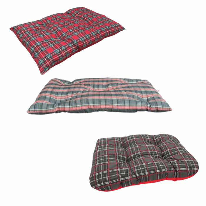Cuccia Rettangolare Cuscino Morbido 50x35cm Taglia Piccola per Cani e Gatti Materassino Senza Bordi - immagine 4