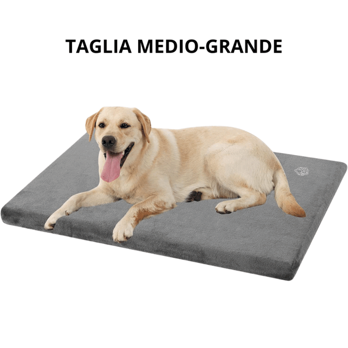 Cuccia Materasso 115x75cm Cani Taglia Grande Rettangolare Lettino Morbido - immagine 4