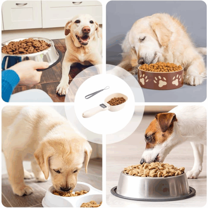 Misurino Crocchette per Cani con Display LCD | Paletta e Bilancia per Alimenti Precisa e Facile da Usare - immagine 3