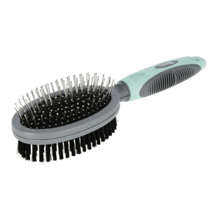 Spazzola Doppia 2 in 1 Pettine per Pelo Animali Domestici con Manico Ergonomico - immagine 3