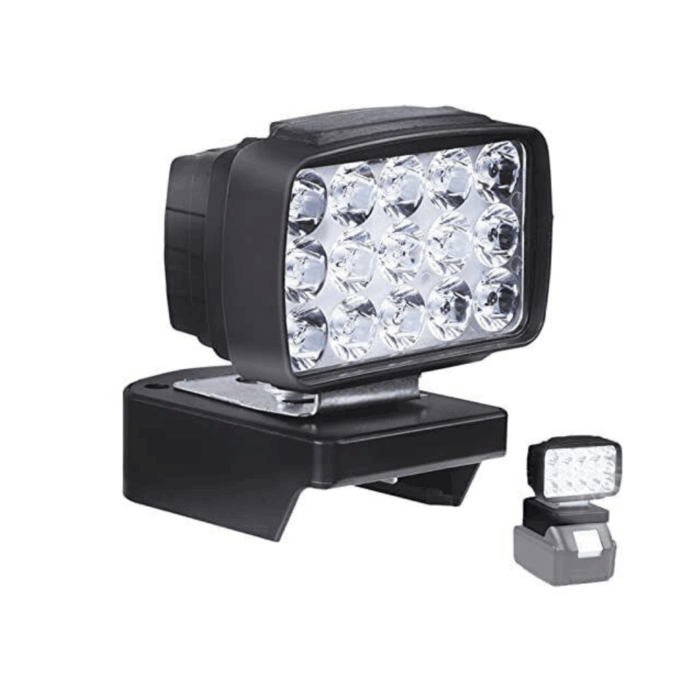 Torcia da Lavoro a Batteria, Luce LED Emergenza, Cordless Portatile, Luce Bianca - immagine 4