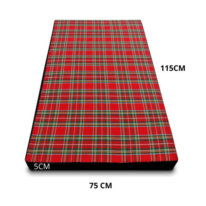 Cuccia Materasso 115x75cm Cani Taglia Grande Rettangolare Lettino Morbido - immagine 2