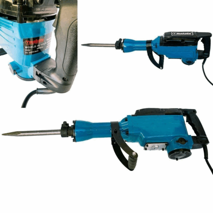 Martello Demolitore 2800W Due Punte 16"  |Trapano Pneumatico Perforatore Elettrico con Valigia - immagine 6