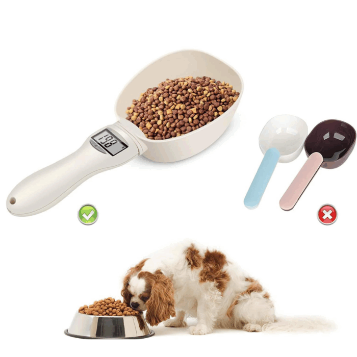 Misurino Crocchette per Cani con Display LCD | Paletta e Bilancia per Alimenti Precisa e Facile da Usare - immagine 6