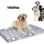 Cuccia Materasso 115x75cm Cani Taglia Grande Rettangolare Lettino Morbido
